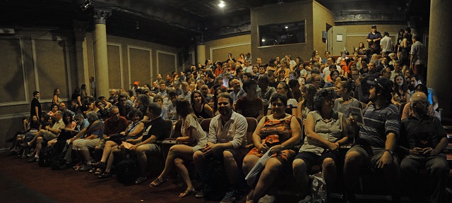 June 23 audience for Chesterfield at Academic Hall (cred Andrew Alexander)