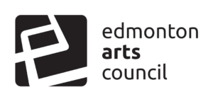 "edmonton arts council" black logo