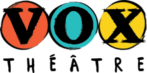 Vox Théâtre colourful circular logo